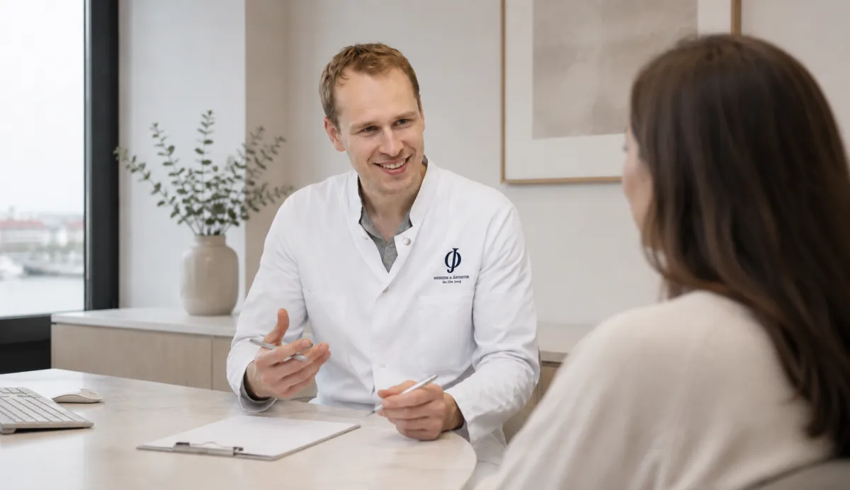 Ärztliche Aufklärung zur Fett-weg-Spritze in Rostock bei Dr. Dr. Ole Jung
